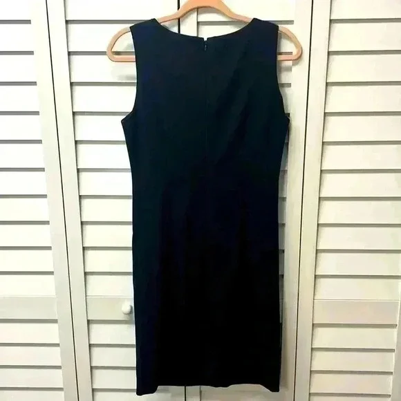 Daisy Fuentes Sleeveless Dress Size Medium Black - Picture 4 of 7